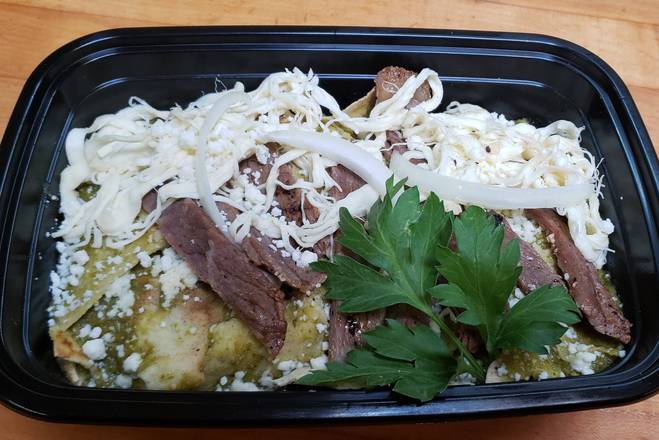 Order Chilaquiles food online from La Soledad Bakery store, Salinas on bringmethat.com