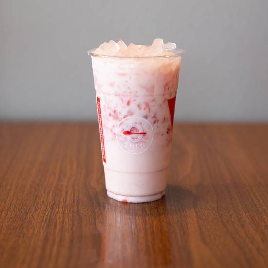 Order Strawberry Horchata food online from Zero Degrees store, Thornton on bringmethat.com