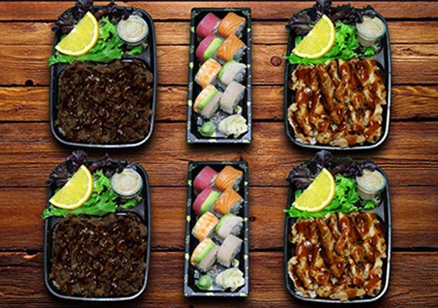 Order Family Pack #3 food online from Blue Fish Sushi & Teriyaki store, Huntington Park on bringmethat.com