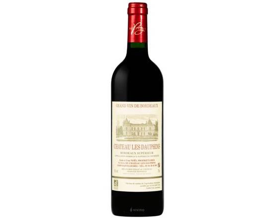 Order Chateau Les Dauphins - Bordeaux Superieur  food online from Santa Monica Liquor store, Santa Monica on bringmethat.com