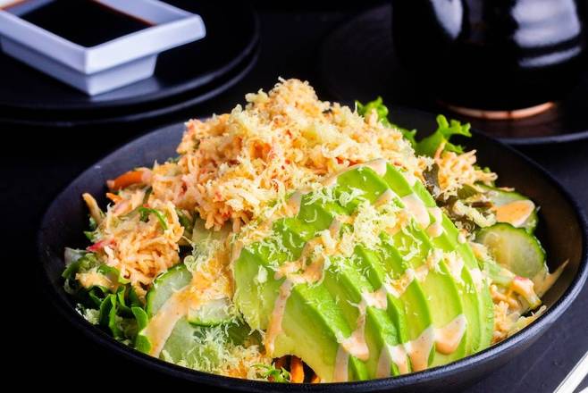 Order Krab Avocado Salad food online from Sushistop store, Orlando on bringmethat.com