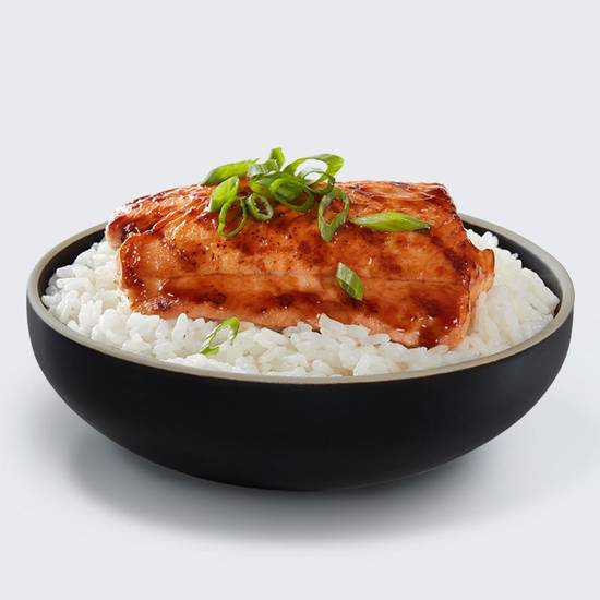 Order Salmon Bowl food online from Waba Grill store, Claremont on bringmethat.com