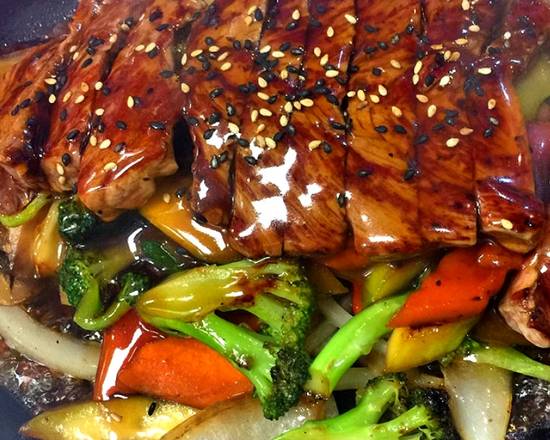 Order Beef Teriyaki food online from Shogun Japanese Restaurant store, Palm Harbor on bringmethat.com