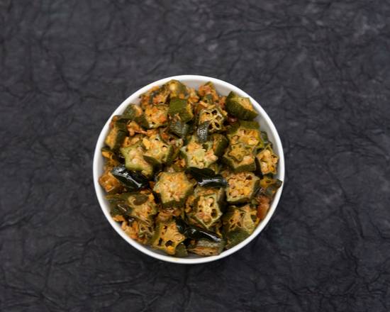 Order Vegan Okra Masala food online from Bhabi Indian Restaurant store, Fremont on bringmethat.com