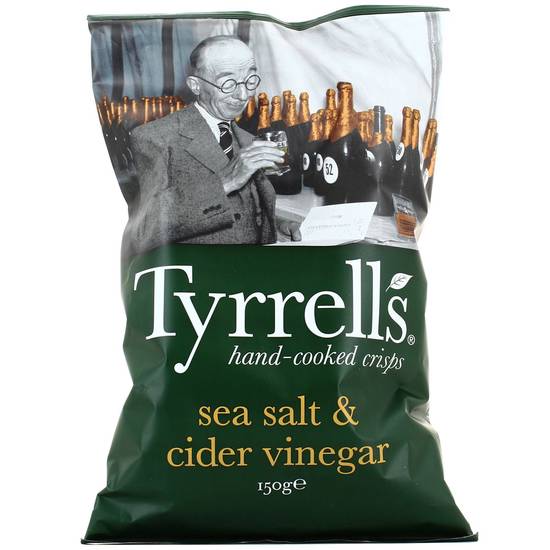 Chips vinaigre de cidre Tyrrell's 150 gr