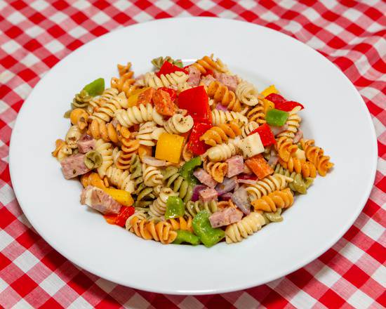 Order Pasta Salad (1 lb) food online from V & S Italian Deli store, Boca Raton on bringmethat.com