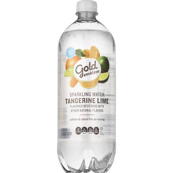Order Gold Emblem Sparkling Water 33.81 OZ, Tangerine Lime food online from Cvs store, LINCOLN on bringmethat.com