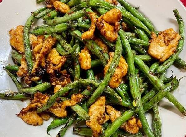 Order Sauteed String Beans with food online from Mulan Asian Bistro East store, Memphis on bringmethat.com