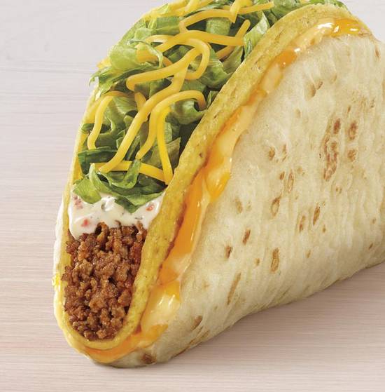 Order Cheesy Gordita Crunch food online from Taco Bell store, Port Orange on bringmethat.com