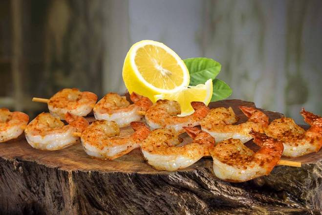 Order Shrimp Skewer (6 pcs) food online from Mb Grill store, Pinellas Park on bringmethat.com