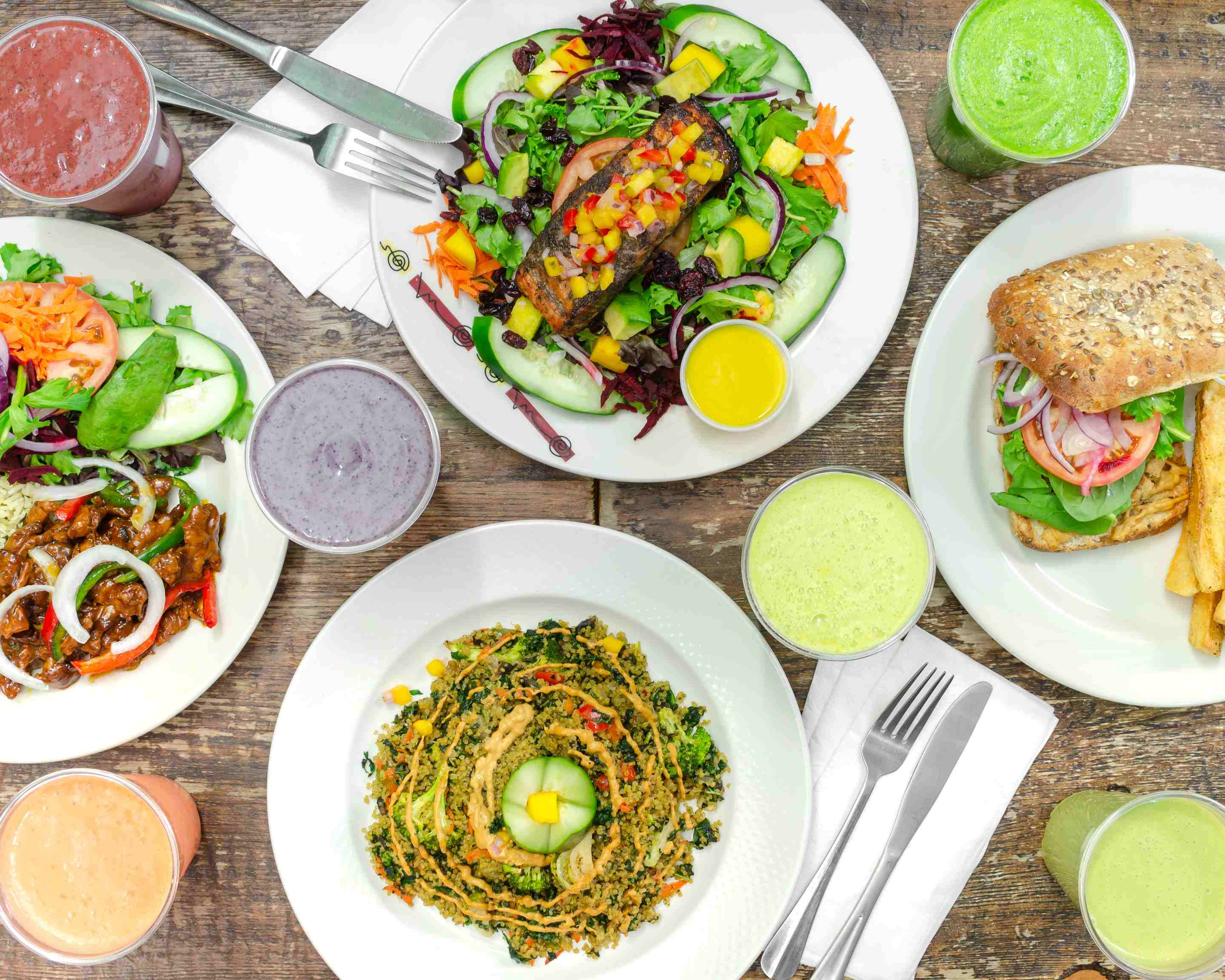 Veggies Natural Juice Bar and Cafe Menu New York • Order Veggies