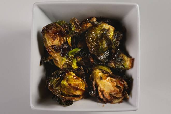 Order CRISPY BRUSSELS SPROUTS. food online from Romano's Macaroni Grill - Opry Mills store, Nashville on bringmethat.com