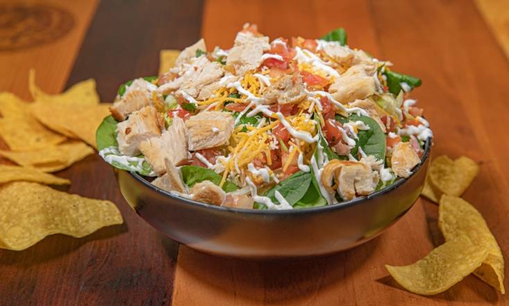 Order Chicken Salad (Chips Included) food online from Xochimex Cantina Grill store, Miami on bringmethat.com