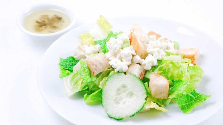 Order Side Salad w/ Feta food online from Greek Souvlaki store, West Valley City on bringmethat.com