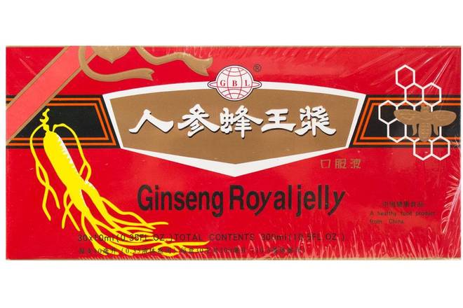 Order Ginseng Royal Jelly  (10ml X 30vials) food online from Tom's 2 Kitchen store, Hicksville on bringmethat.com