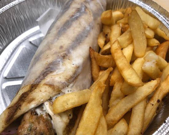 Order Chicken Kebab Wrap  food online from The Nizam's Authentic Indian Cuisine store, Egg Harbor Township on bringmethat.com