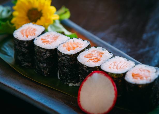 Order Salmon Roll food online from Sushi Pirate store, North Aurora on bringmethat.com