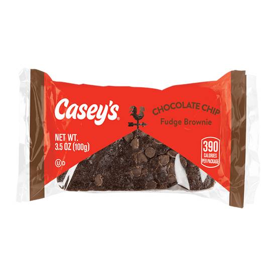 Order Casey's Chocolate Chip Fudge Brownie 3.5oz food online from Casey store, Joplin on bringmethat.com
