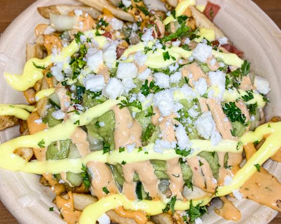 Order GUACAMOLE FRIES  food online from NOA Cafe store, Miami on bringmethat.com