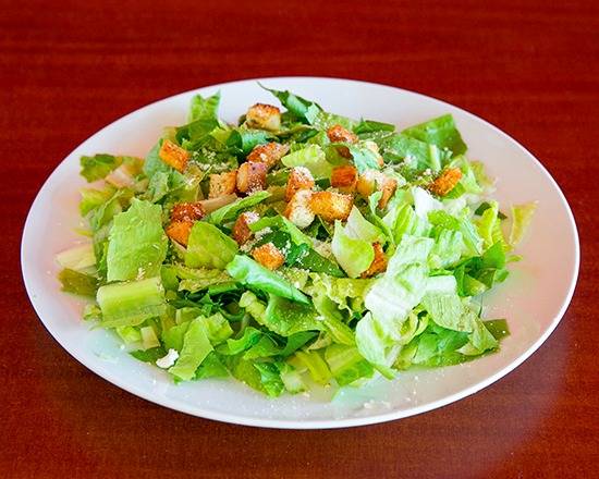 Order Signature Caesar Salad food online from Fat Tomato Pizza store, Hermosa Beach on bringmethat.com