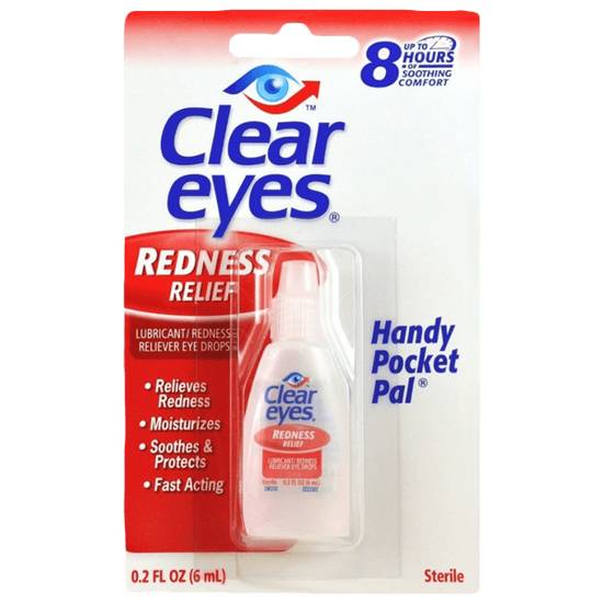 Order Clear Eyes Redness Relief Drops 0.2oz food online from Casey store, Carter Lake on bringmethat.com