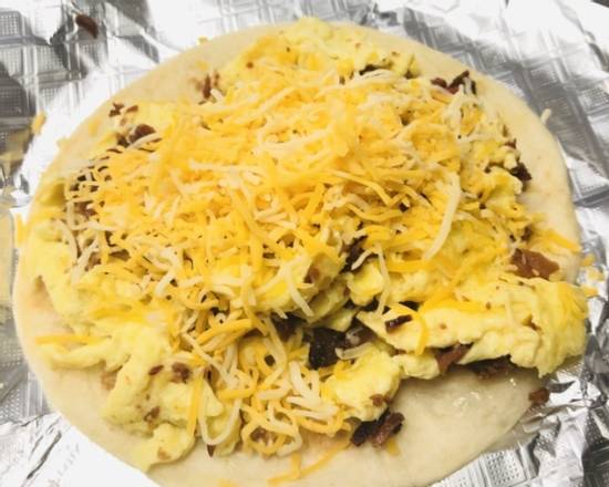 Order Bacon, Egg, & Cheese food online from Donut Tacos Palace store, Austin on bringmethat.com