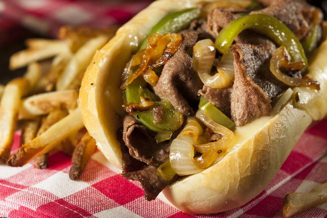 Order #19) Philly Cheesesteak  food online from The Local MRKT store, Queens on bringmethat.com