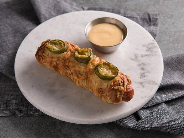 Order Jalapeno Cheese Pretzel Dog food online from Auntie Anne's - 1590 Dunlawton Ave store, Port Orange on bringmethat.com