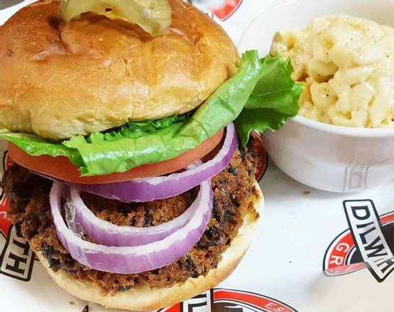 Order Black Bean Burger food online from Dilworth Neighborhood Grille store, Charlotte on bringmethat.com