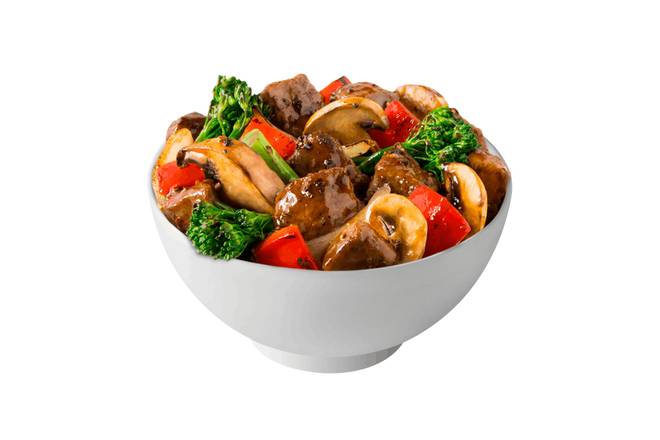 Order Black Pepper Angus Steak food online from Panda Express store, Bloomington on bringmethat.com