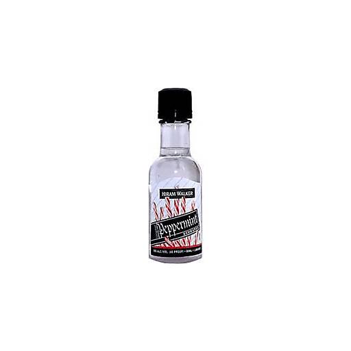 Order Hiram Walker Peppermint Schnapps (50 ML) 9723 food online from BevMo! store, Riverbank on bringmethat.com