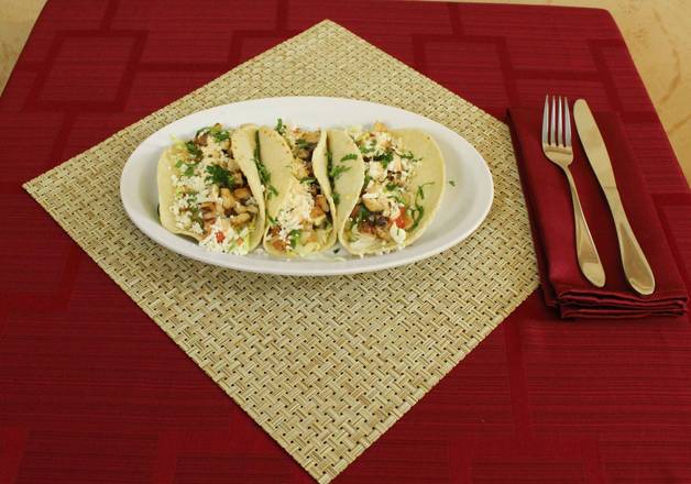 Order Chicken Taco food online from Churrasco Fusion store, West Palm Beach on bringmethat.com