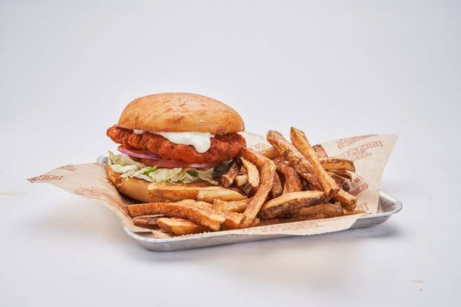 Order Buffalo Chicken Sandwich food online from Primanti Bros store, Morgantown on bringmethat.com