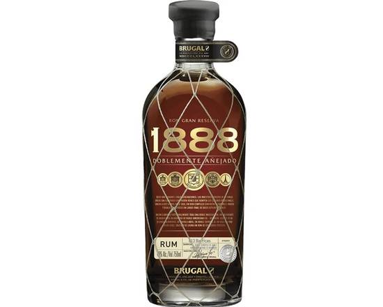 Order Brugal 1888, 750mL rum (38.0% ABV) food online from Xtra Liquors & Wines store, WEST MIAMI on bringmethat.com