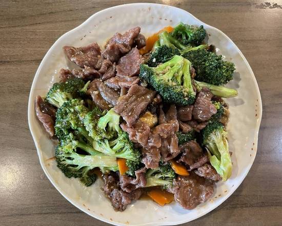 Order Beef with Broccoli food online from House of joy store, La Crescenta on bringmethat.com