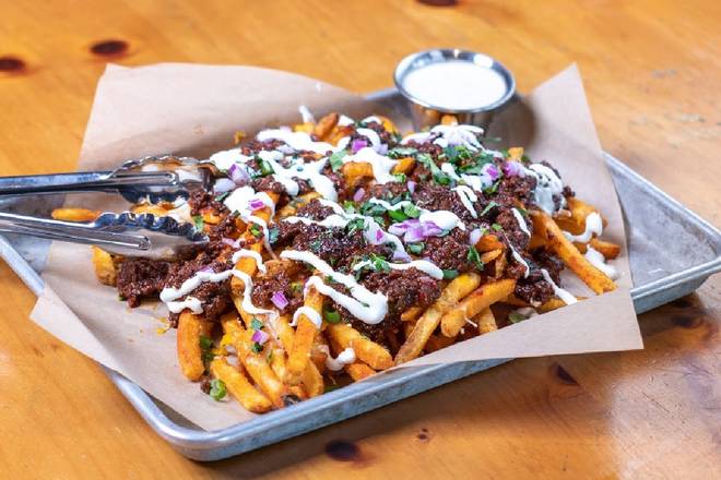 Order Loaded Fries - Brisket Chili food online from Twin Peaks Restaurant store, Oakbrook Terrace on bringmethat.com