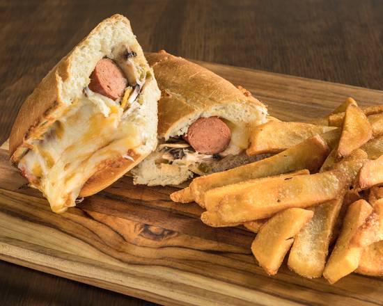 Order Barcode Hotdog food online from Barcode Restaurant store, Tustin on bringmethat.com