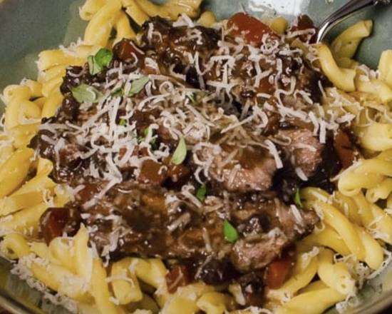 Order Pot roast pasta  food online from Blackout store, Fairburn on bringmethat.com