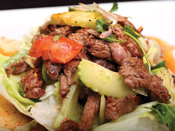 Order Grilled Beef Salad food online from Thai By Sushi On Fire store, Fountain Valley on bringmethat.com