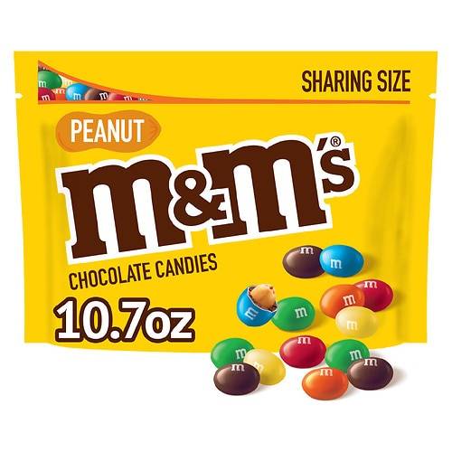 Order M&M''S PEANUT SHARING SIZE 10.7OZ food online from Walgreens store, Maysville on bringmethat.com