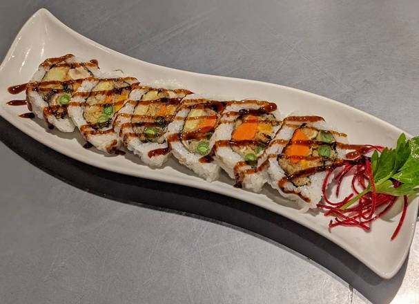 Order Temp Mush & Veggie Roll food online from Jojo Sushi Bar & Restaurant store, Santa Rosa on bringmethat.com