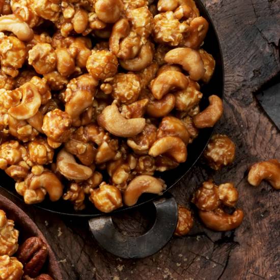 Order Cashew CaramelCrisp® food online from Garrett Popcorn Shops store, Chicago on bringmethat.com
