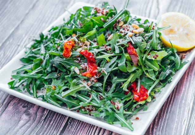Order Lemon Arugula Salad food online from Daily Grill store, Houston on bringmethat.com