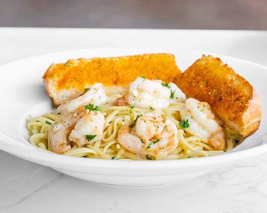 Order Shrimp Scampi Pasta food online from Greco's New York Pizzeria store, Los Angeles on bringmethat.com
