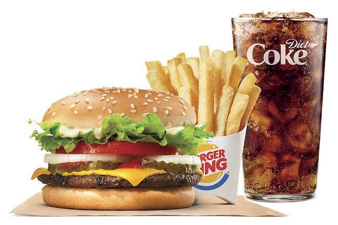 Order WHOPPER JR.® with Cheese Meal food online from Burger King store, St Petersburg on bringmethat.com