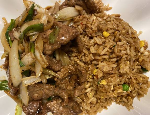 Order Mongolian Beef food online from Apple Jade Restaurant store, Lansing on bringmethat.com