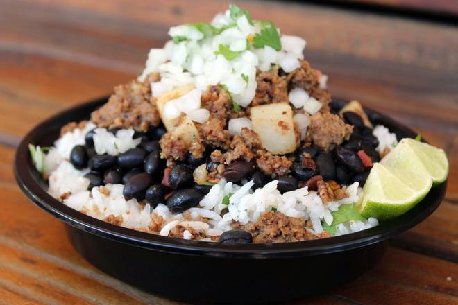 Order #1 Picadillo Bowl food online from Rusty Taco store, Omaha on bringmethat.com