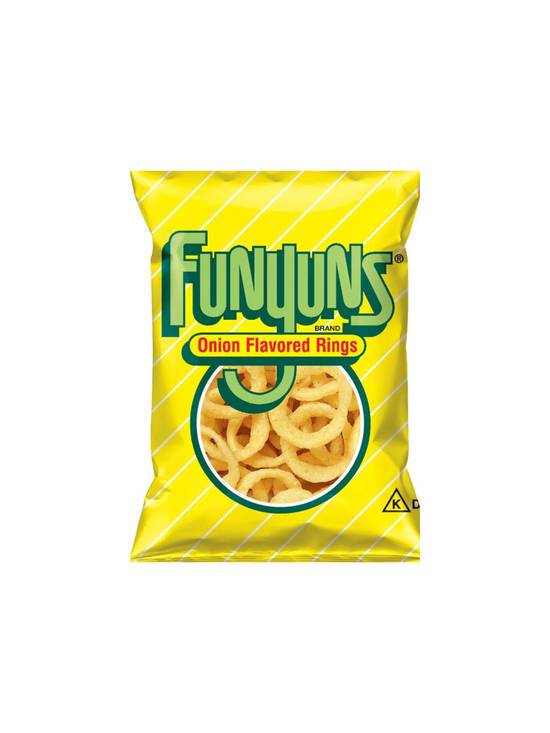 Order Funyuns Regular 2.12 OZ food online from Chevron Extramile store, W Sacramento on bringmethat.com