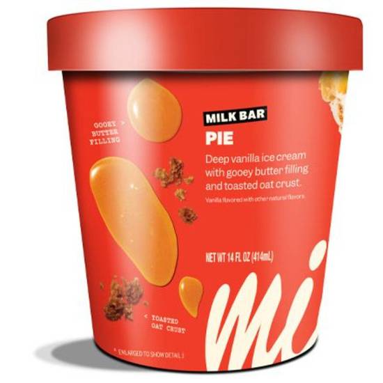 Order Milk Bar Cream Pie Ice Cream (14 oz) food online from Milk Bar store, South Miami on bringmethat.com