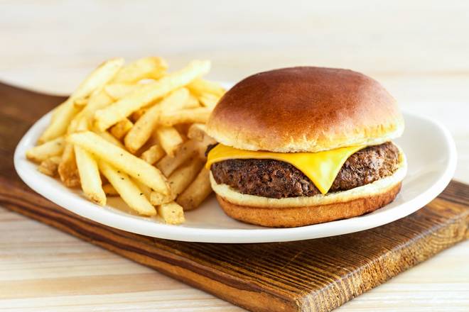 Order Boomerang Cheeseburger* food online from Outback Steakhouse store, Vacaville on bringmethat.com